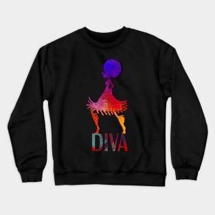 Diva Crewneck Sweatshirt